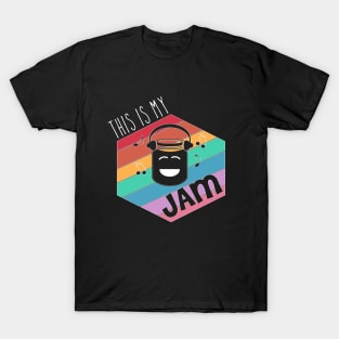 This is my Jam funny music food pun jam rainbow T-Shirt